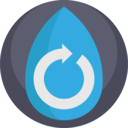 ecology and environment,ecology,drop,arrows,arrow,water,sustainability,cycle,eco,circular arrows,cycle of water